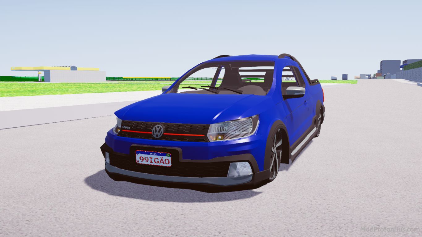 Download Mod Saveiro Cross 99 Igao Car for Proton Bus Simulator