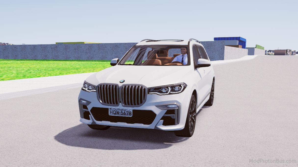 Download Mod BMW X7 M50 Car for Proton Bus Simulator
