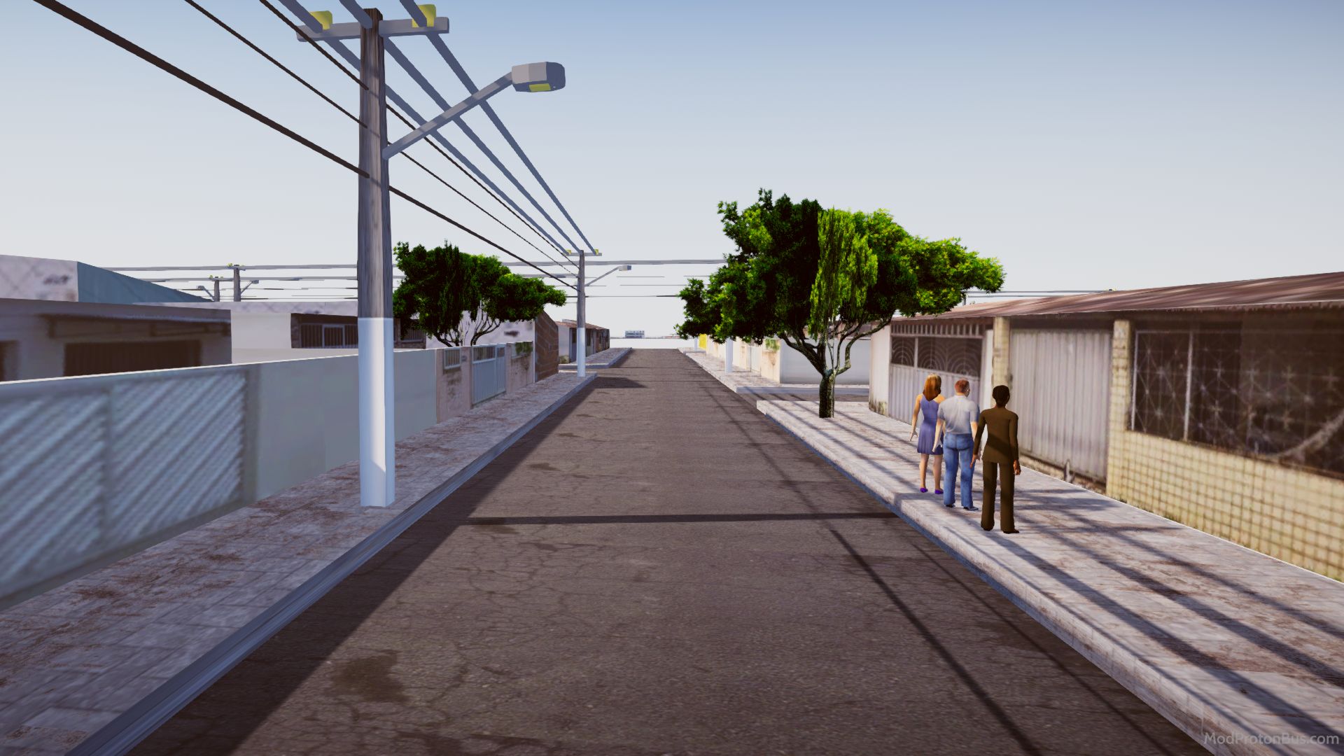 Download Mod Bayeux PB Map for Proton Bus Simulator