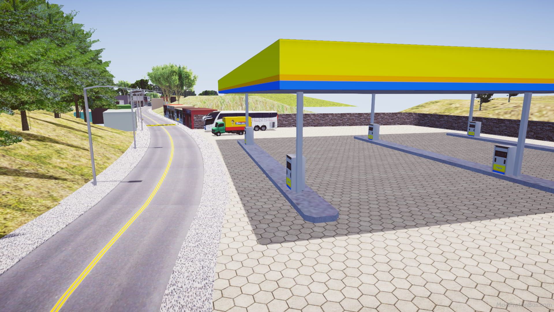 Download Mod Cdo Mapa Interregional for Proton Bus Simulator