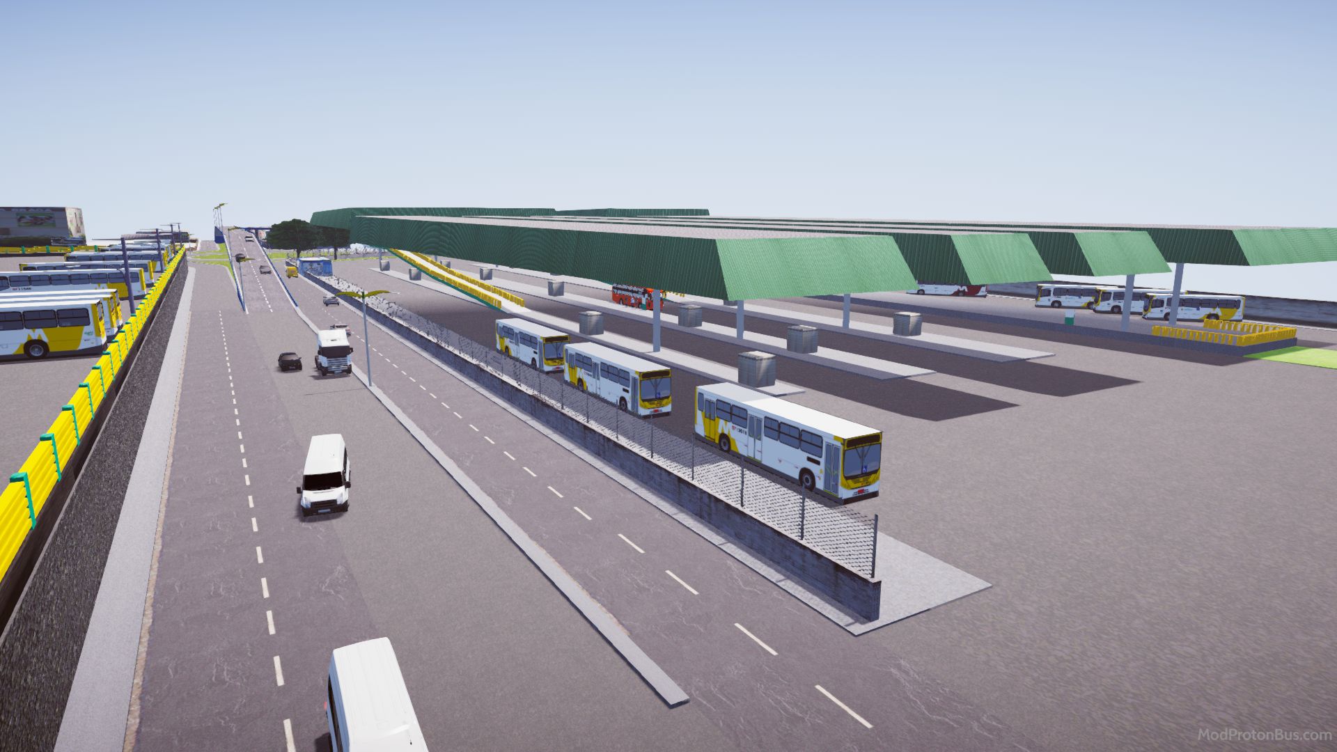 Download Mod Mapa Manaus (Grande vitória V2) for Proton Bus Simulator