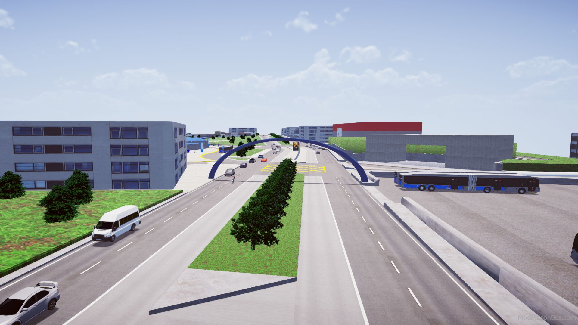 Download Mod Mapa Zona Sul for Proton Bus Simulator