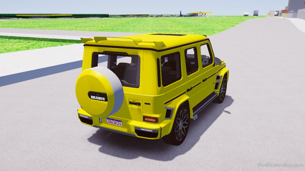 Foto dari Mercedes G Wagon Brabus 8