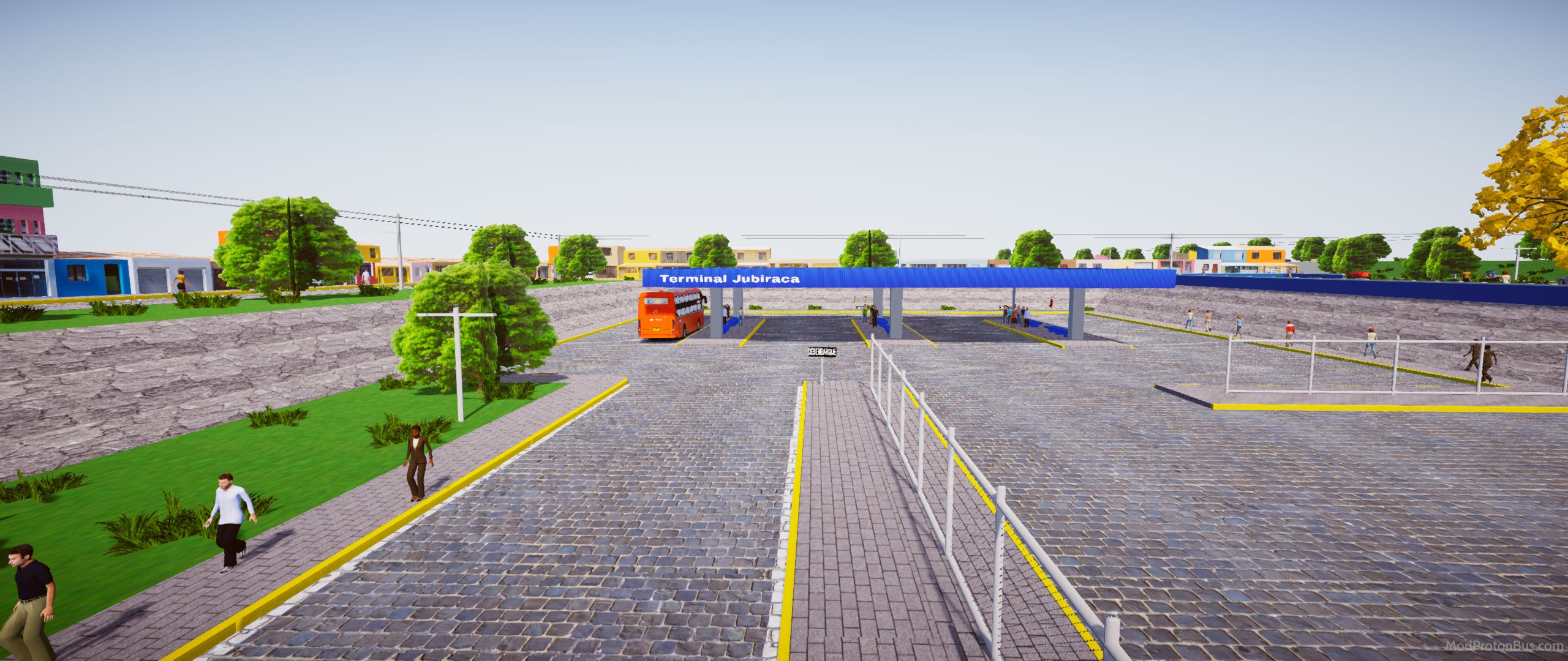 Download Mod Porto Alegre Map for Proton Bus Simulator