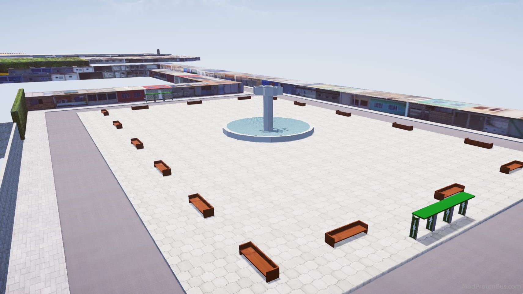 Download Mod SNTLZA Map for Proton Bus Simulator