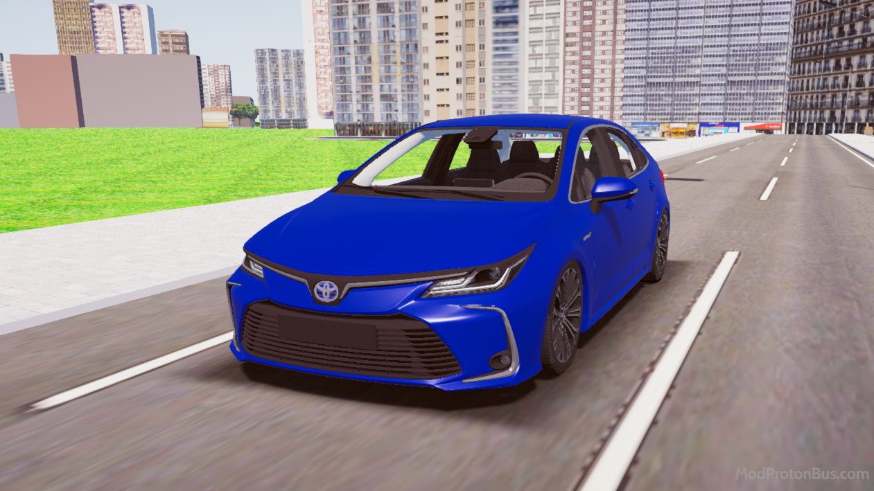 Download Mod Toyota Corolla 2020 Car for Proton Bus Simulator