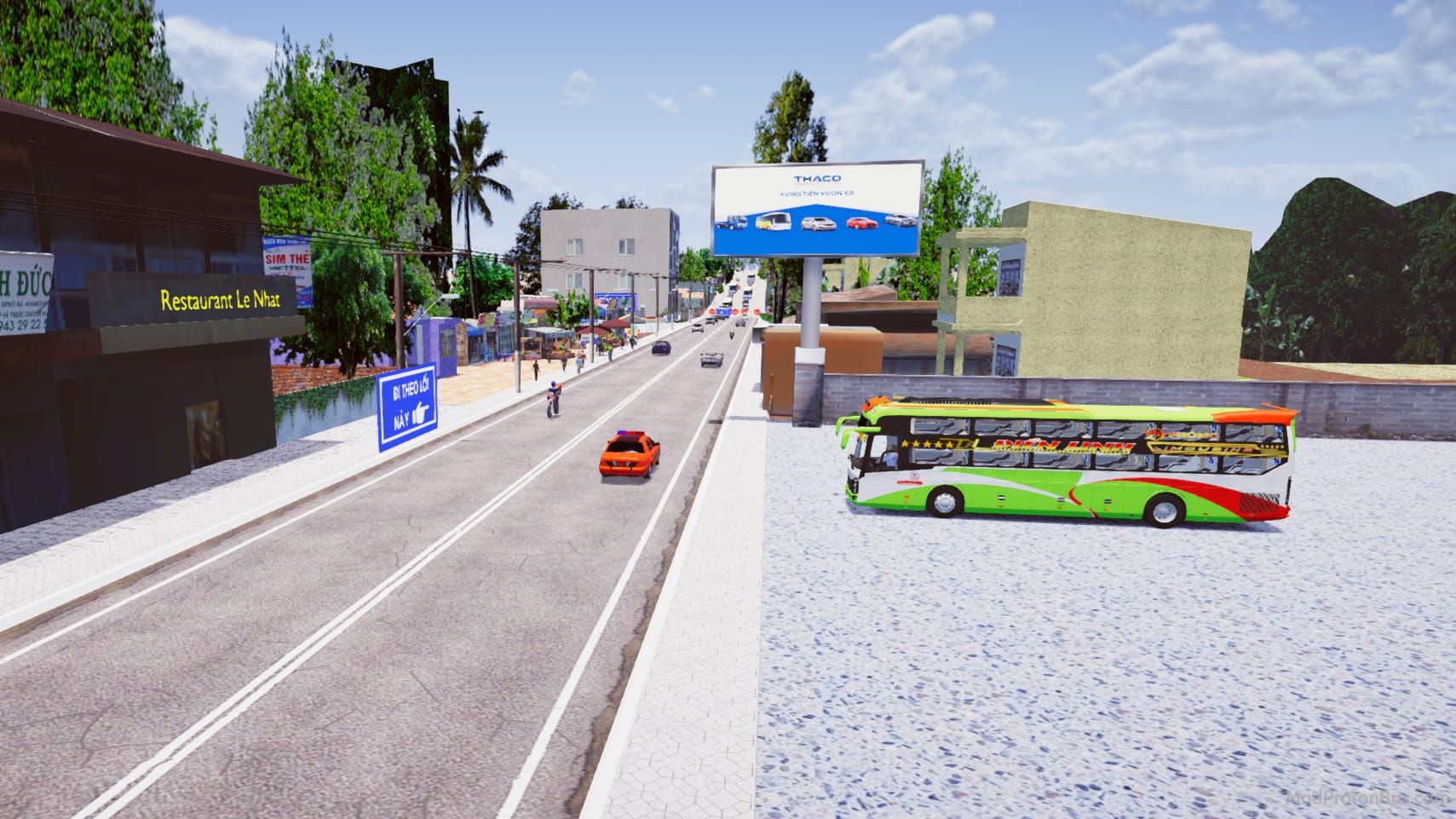 Download Mod VietNam Map for Proton Bus Simulator