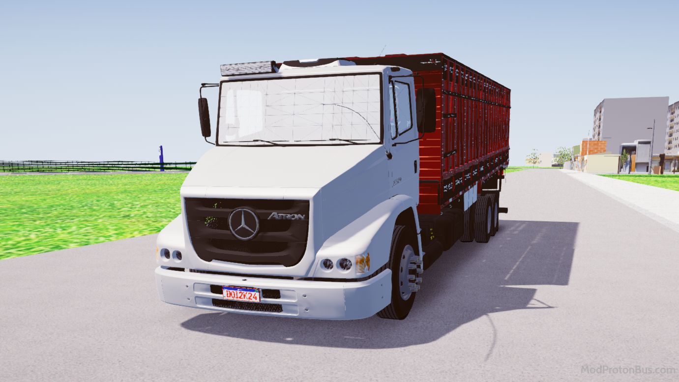 Download Mod Atron 2324 Boiadeiro Truck for Proton Bus Simulator (PBSU & PBSR)