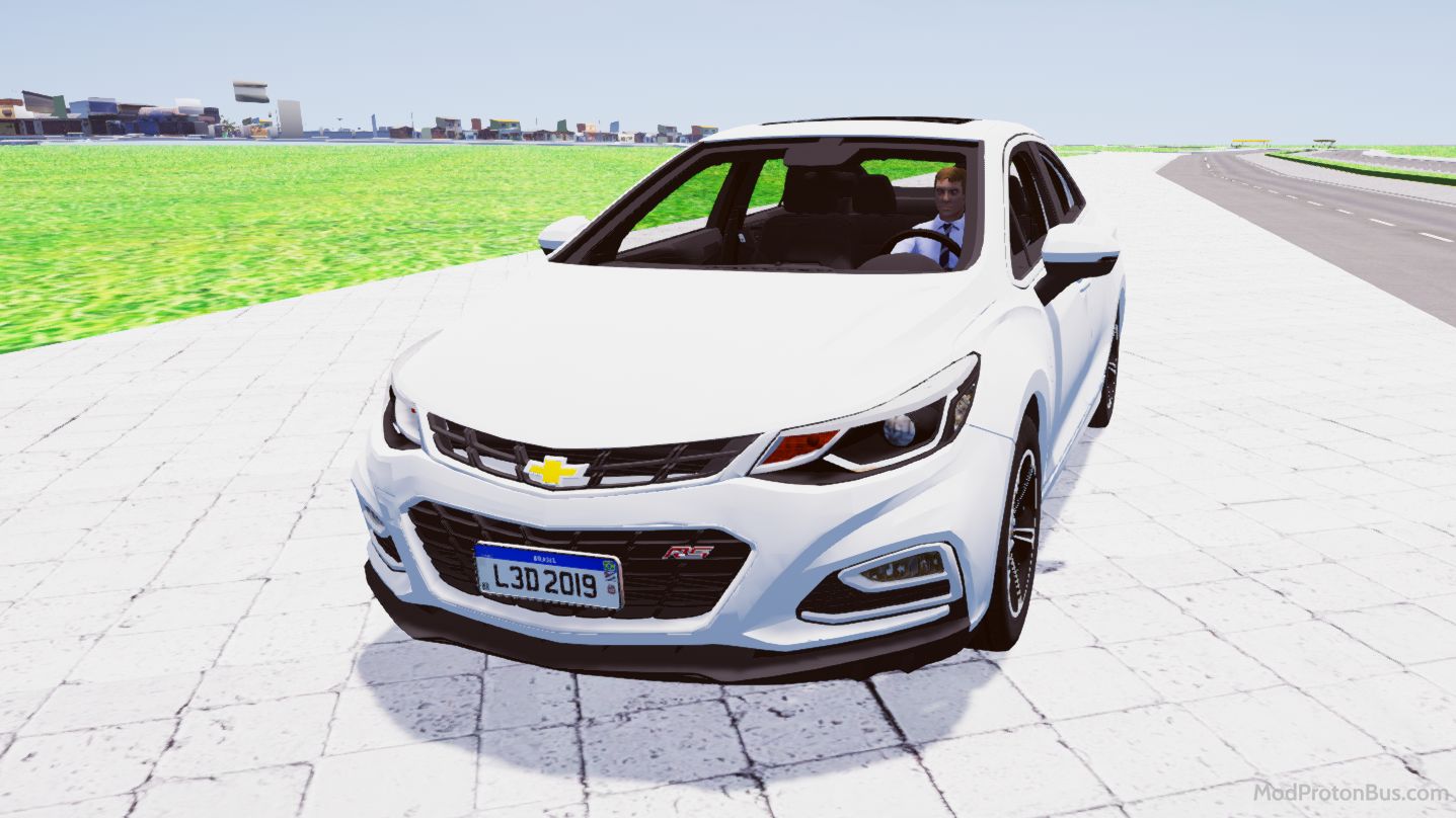 Download Mod Chevrolet Cruze RS 2018 for Proton Bus Simulator (PBSU & PBSR)