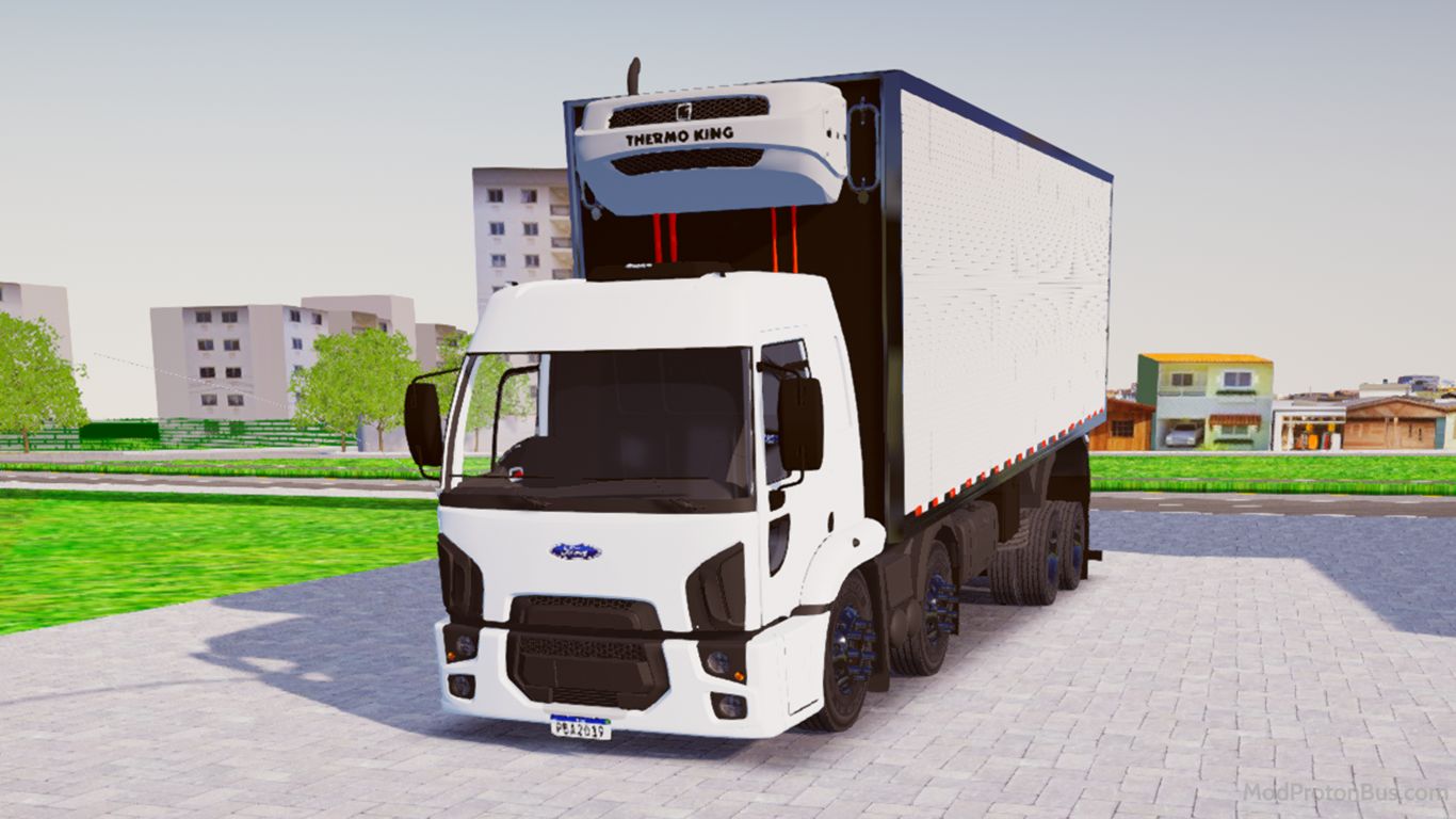 Download Mod Ford Cargo 2429 Camara Fria for Proton Bus Simulator (PBSU & PBSR)