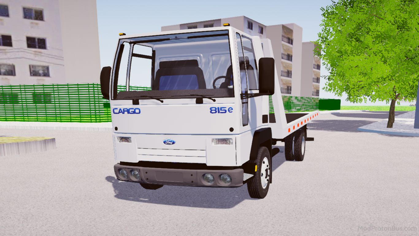 Download Mod Ford Cargo 815 Guincho Truck for Proton Bus Simulator (PBSU & PBSR)