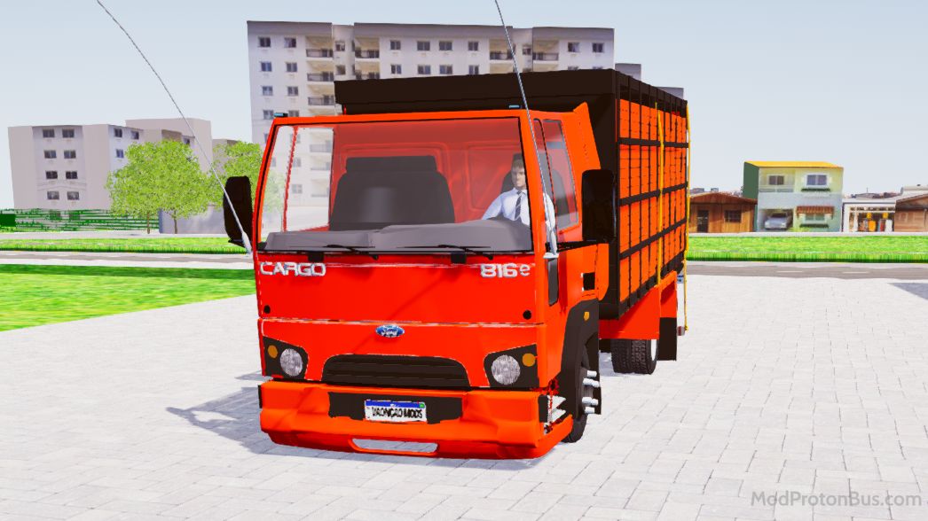 Download Mod Ford Cargo Boiadeira for Proton Bus Simulator (PBSU & PBSR)
