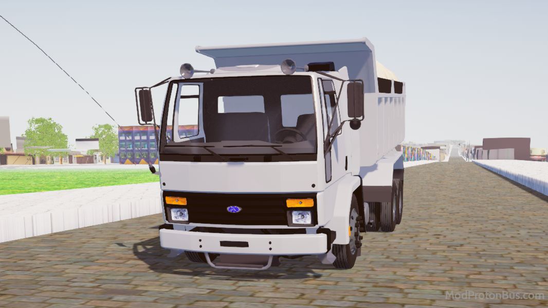 Download Mod Ford Cargo Cacamba for Proton Bus Simulator (PBSU & PBSR)