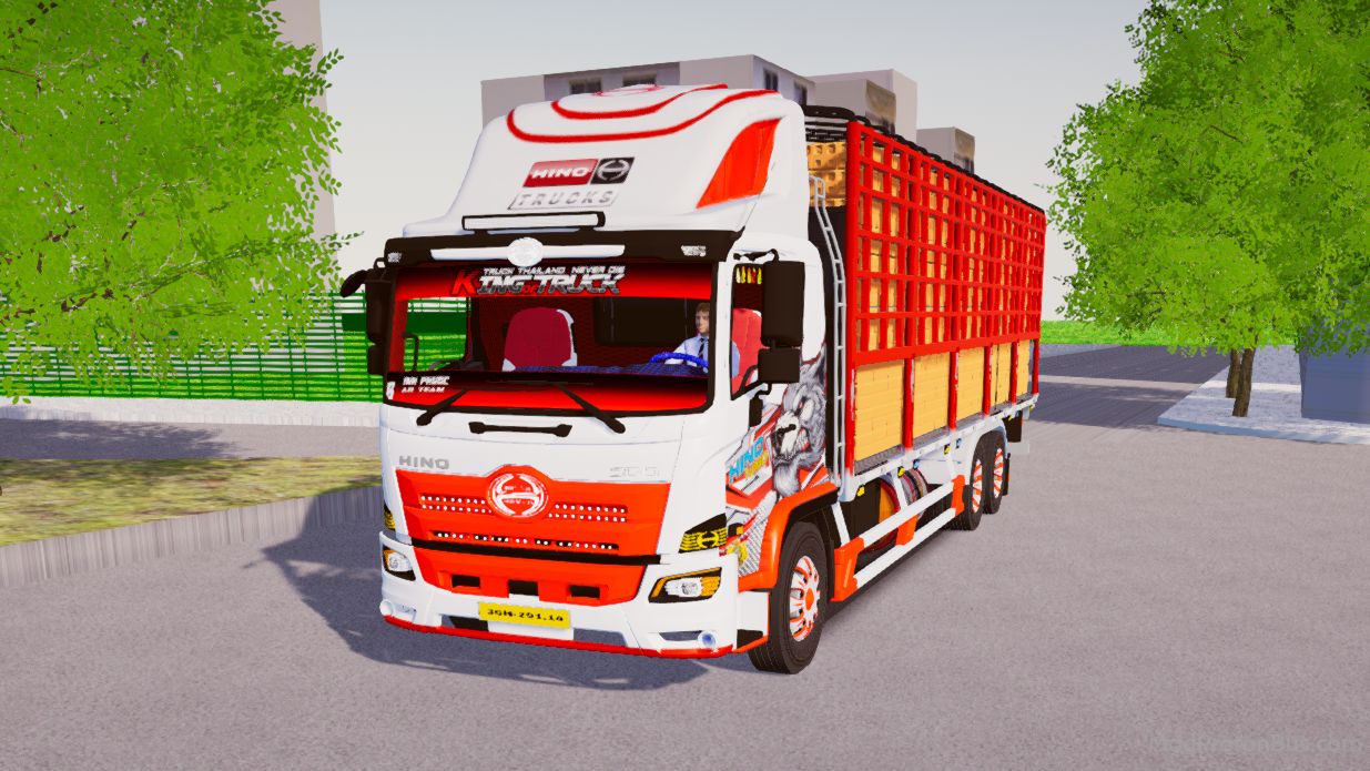 Download Mod HINO 500 V2 FULL LED HK for Proton Bus Simulator (PBSU & PBSR)
