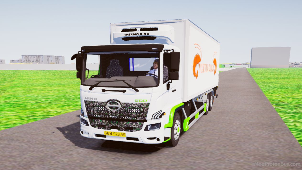 Download Mod Hino 500 DL Truck for Proton Bus Simulator (PBSU & PBSR)