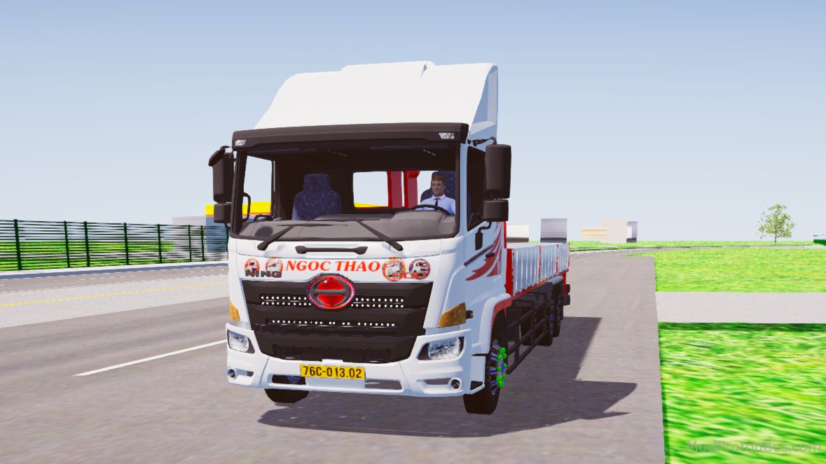 Download Mod Hino 500 Thùng Cẩu for Proton Bus Simulator (PBSU & PBSR)