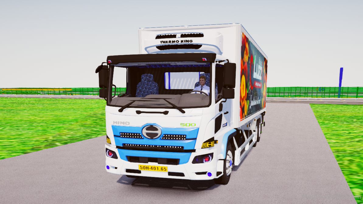 Download Mod Hino 500 Thùng Lạnh Sỹ Nguyên for Proton Bus Simulator (PBSU & PBSR)
