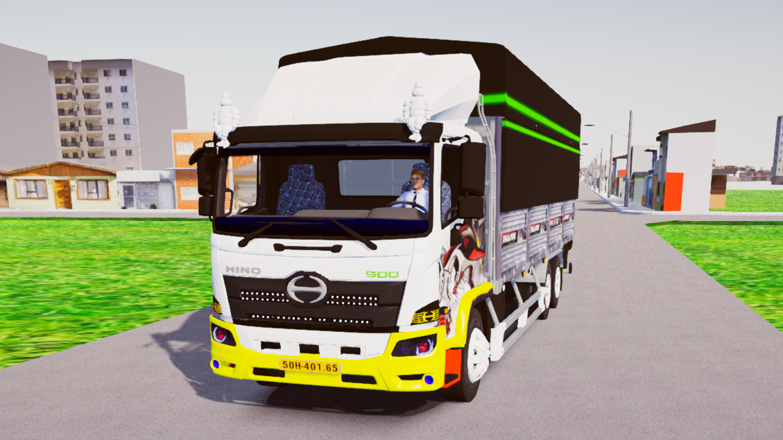 Download Mod Hino 500 Update Gạt Mưa, Mâm 8 Lỗ for Proton Bus Simulator (PBSU & PBSR)