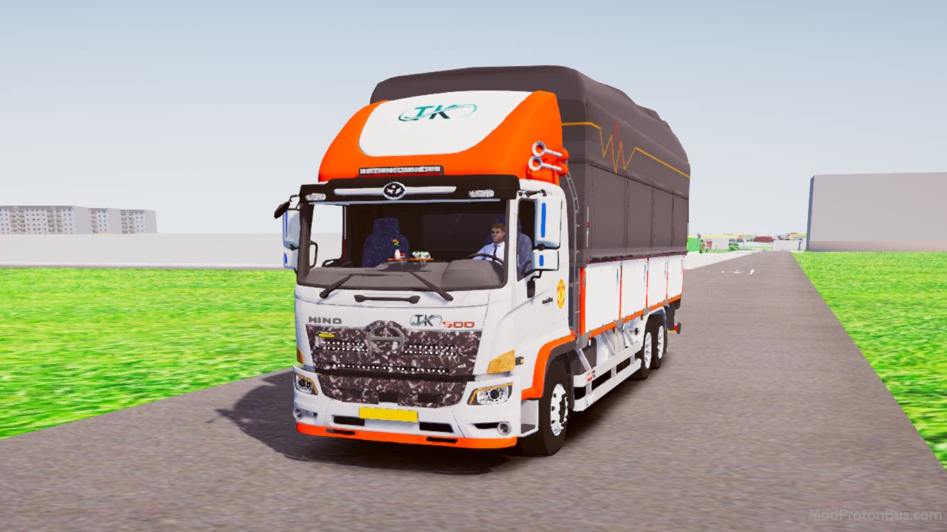 Download Mod Hino E4 Sirak V9 Truck for Proton Bus Simulator (PBSU & PBSR)