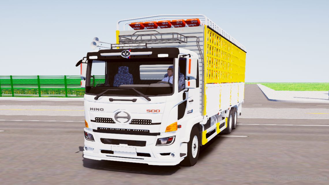 Download Mod Hino V6 Proton for Proton Bus Simulator (PBSU & PBSR)