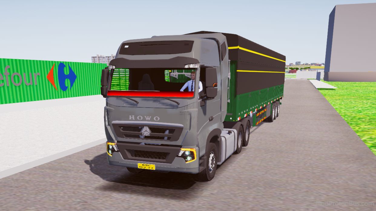 Download Mod Howo Đầu Kéo for Proton Bus Simulator (PBSU & PBSR)