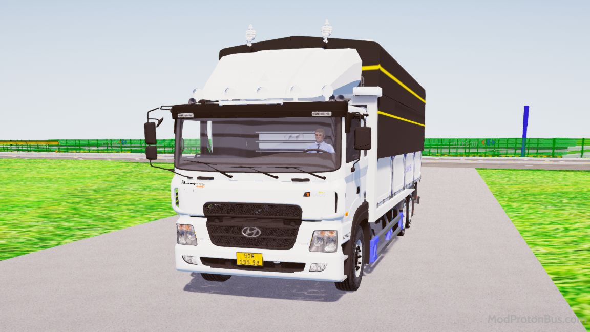 Download Mod Huyndai 3C for Proton Bus Simulator (PBSU & PBSR)