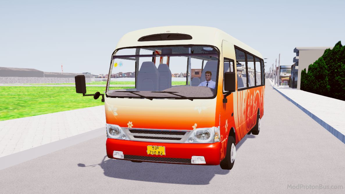 Download Mod Hyundai County 2017 for Proton Bus Simulator (PBSU & PBSR)