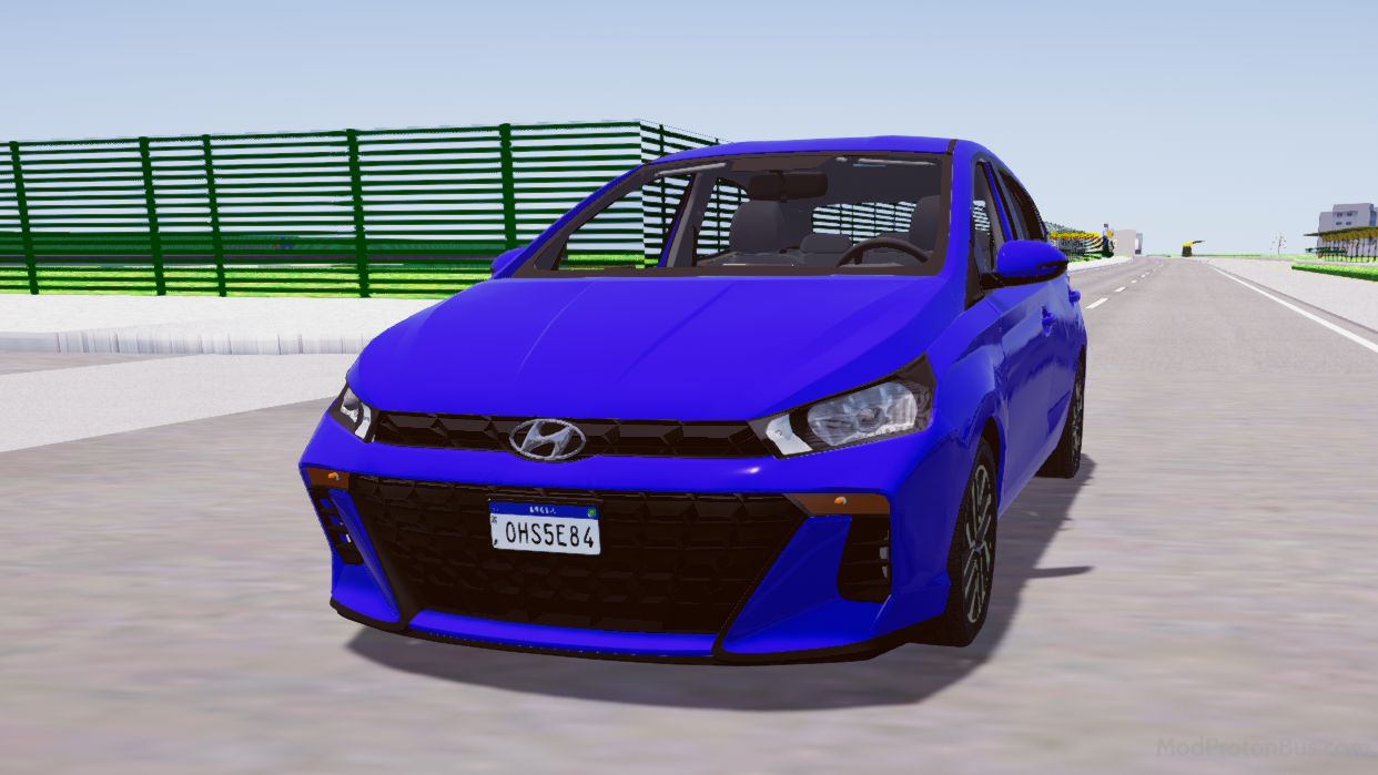 Download Mod Hyundai HB20 1.0 2024 for Proton Bus Simulator (PBSU & PBSR)
