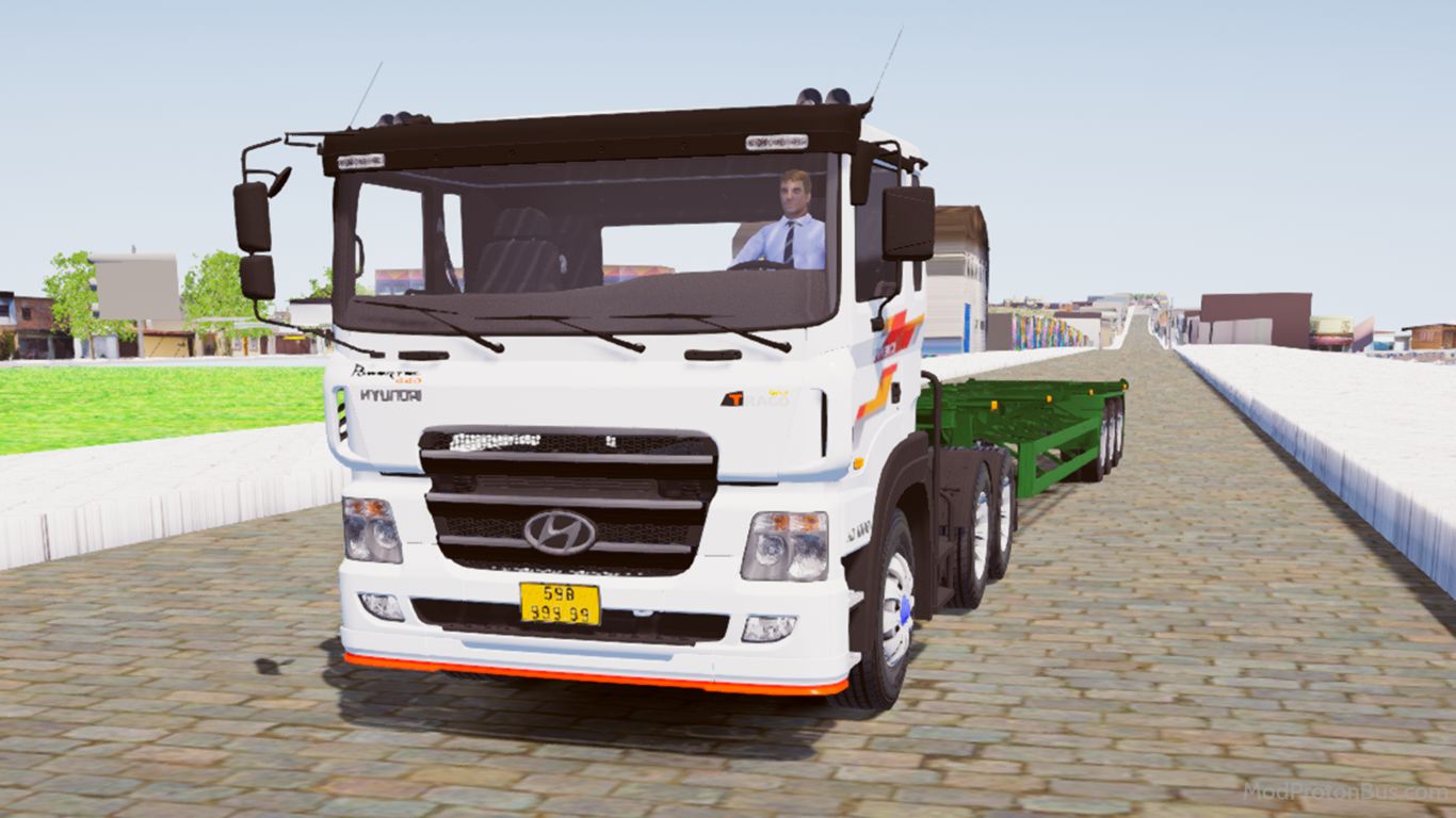 Download Mod Hyundai HD1000 Truck for Proton Bus Simulator (PBSU & PBSR)
