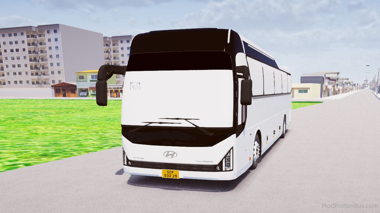 Download Mod Hyundai Tracomeco Universe K47 for Proton Bus Simulator (PBSU & PBSR)