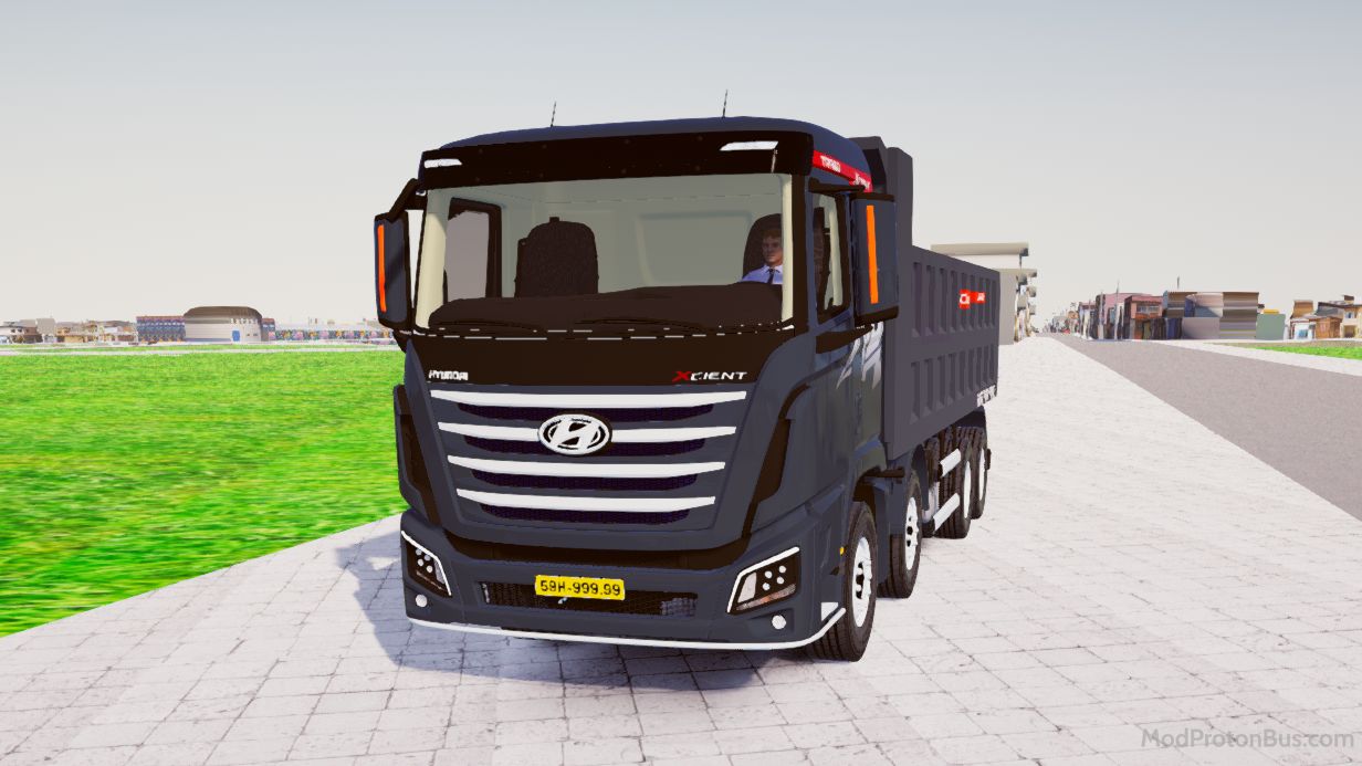 Download Mod Hyundai Xcient P540 v2 for Proton Bus Simulator (PBSU & PBSR)