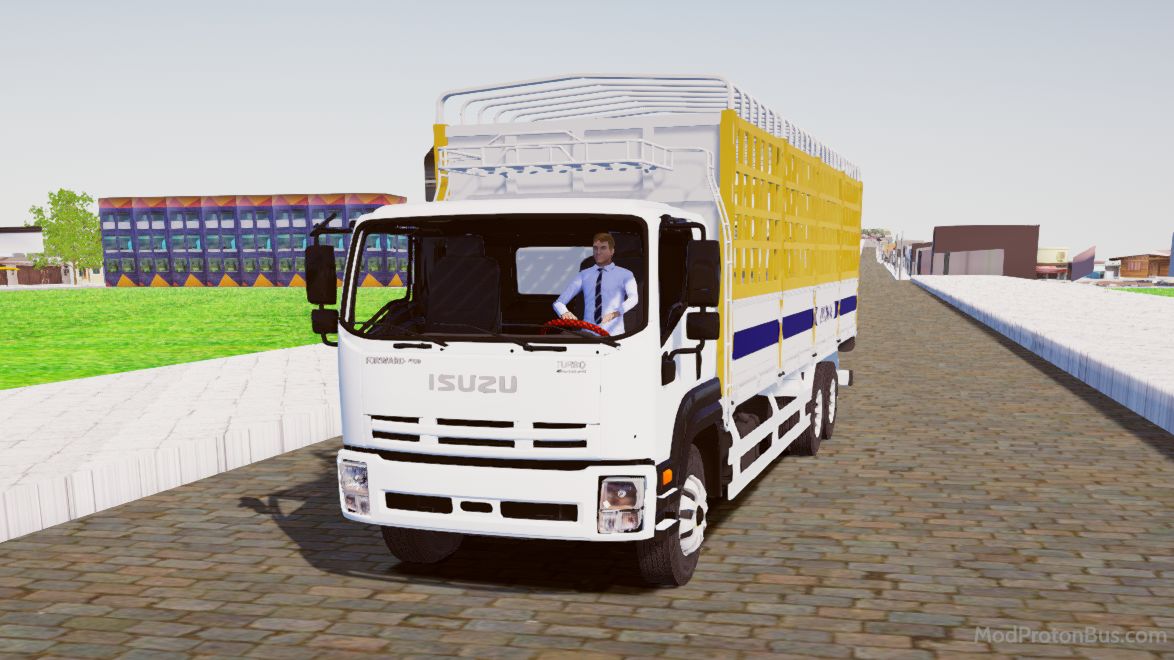 Download Mod Isuzu FVM for Proton Bus Simulator (PBSU & PBSR)