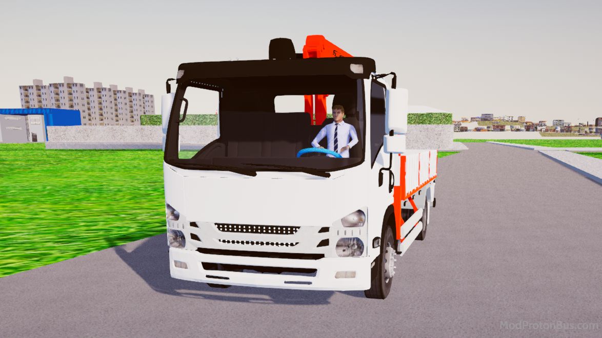 Download Mod Isuzu frr 210 for Proton Bus Simulator (PBSU & PBSR)