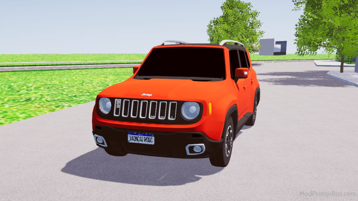 Download Mod Jeep Renegade 2017 Car for Proton Bus Simulator (PBSU & PBSR)