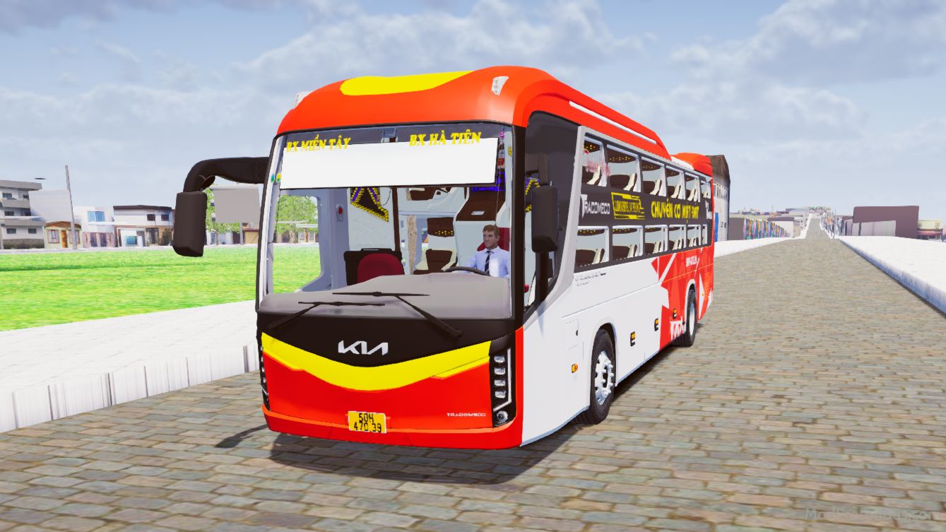 Download Mod Kia Granbird 2022 Giường Nằm for Proton Bus Simulator (PBSU & PBSR)