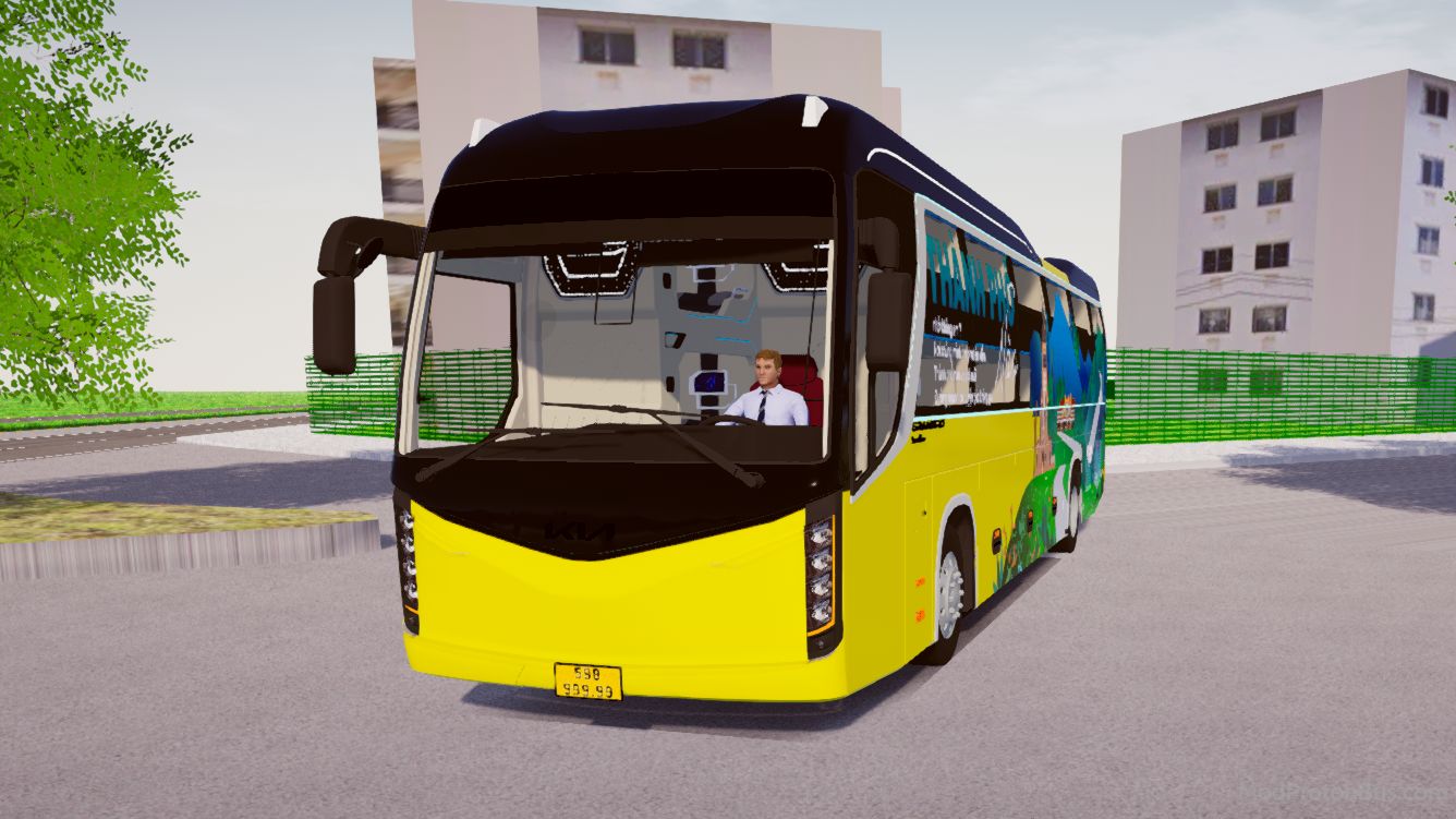 Download Mod Kia Granbird 2024 for Proton Bus Simulator (PBSU & PBSR)