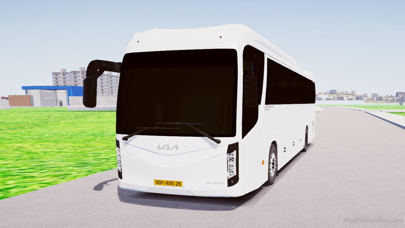 Download Mod Kia Granbird Silkroad K47 for Proton Bus Simulator (PBSU & PBSR)