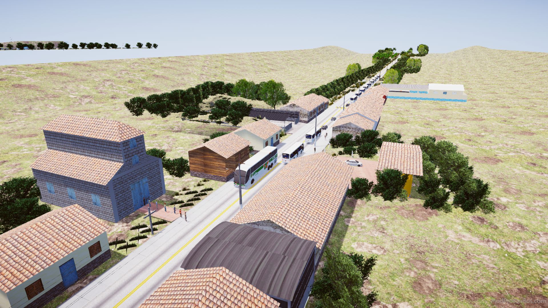 Download Mod Map Serra V2 for Proton Bus Simulator (PBSU & PBSR)
