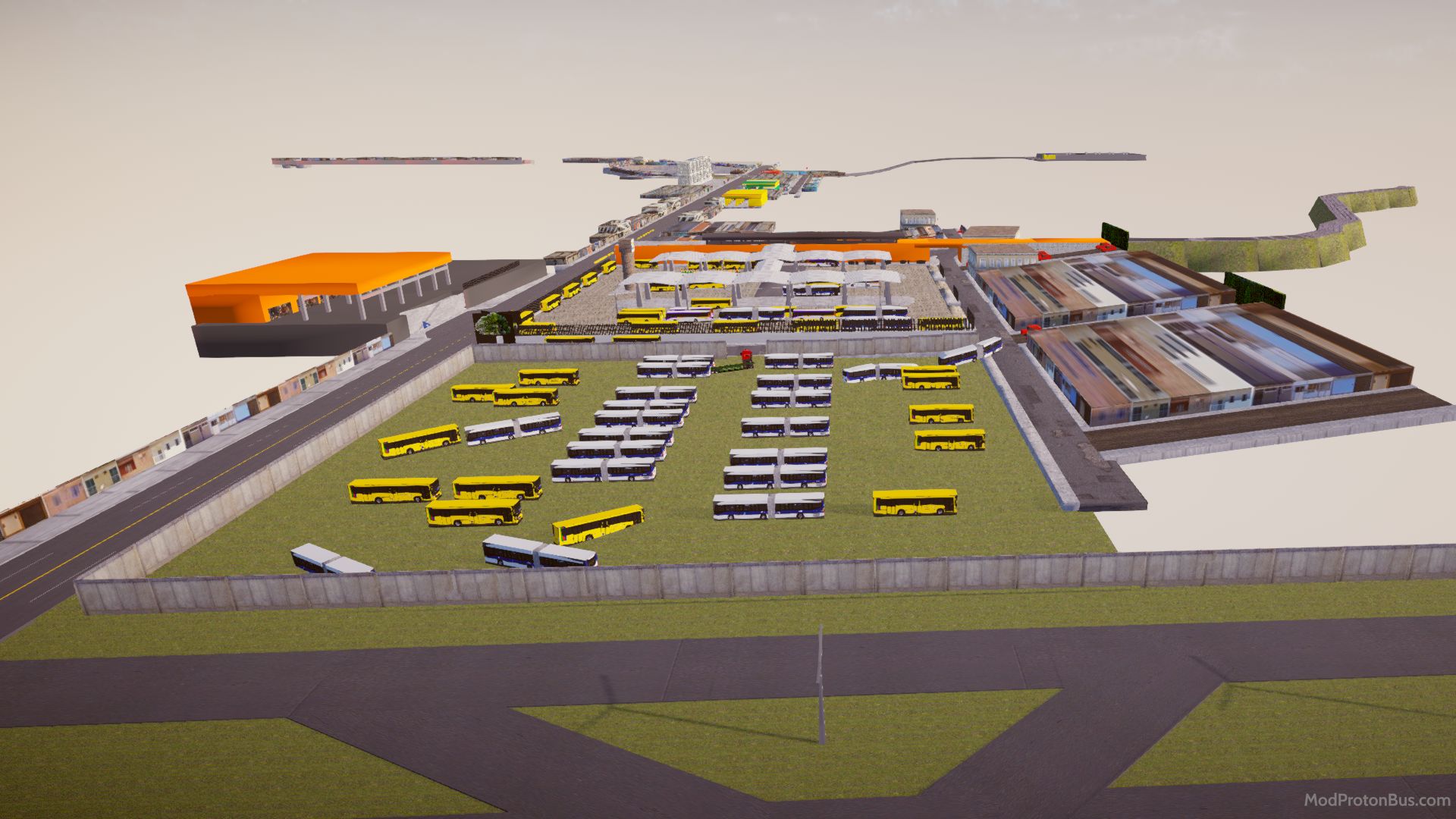 Download Mod Mapa Camaragibe Versão Final for Proton Bus Simulator (PBSU & PBSR)
