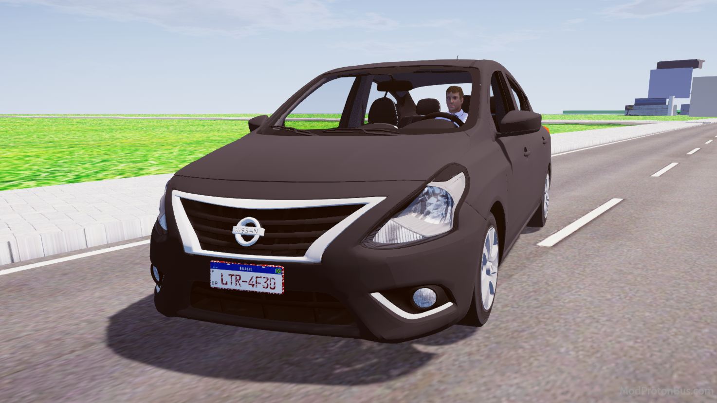 Download Mod Nissan Versa 2015 for Proton Bus Simulator (PBSU & PBSR)