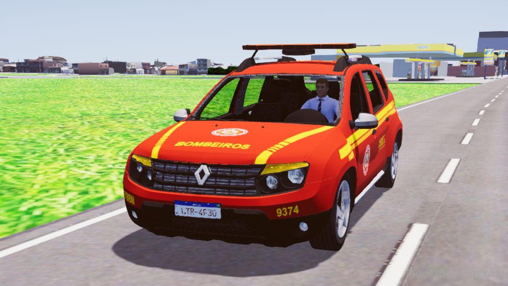 Download Mod Renault Duster Viatura for Proton Bus Simulator (PBSU & PBSR)