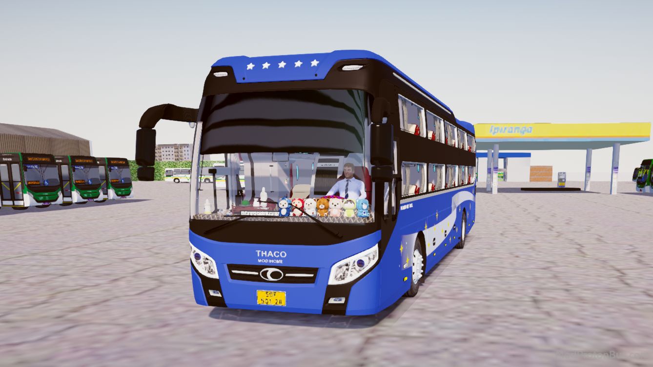 Download Mod Thaco Mobihome 2019 34p QN for Proton Bus Simulator (PBSU & PBSR)
