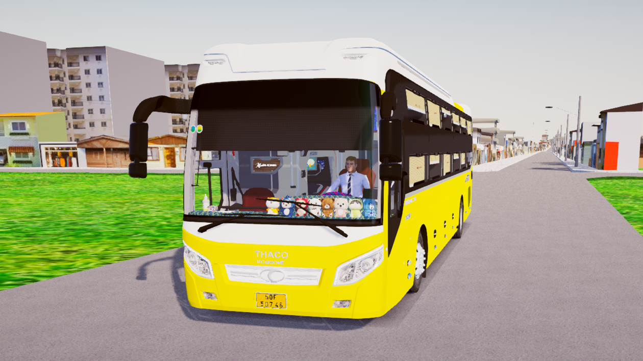 Download Mod Thaco TB120SL 2021 22p for Proton Bus Simulator (PBSU & PBSR)