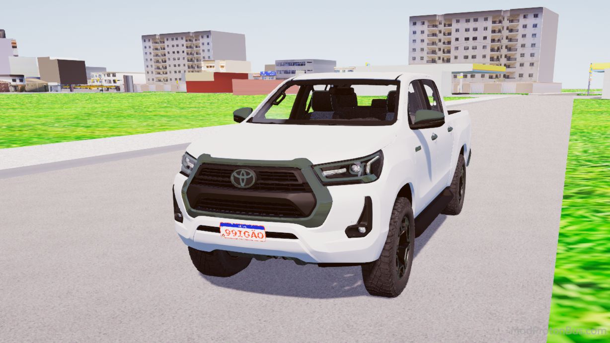 Download Mod Toyota Hilux 99 IGAO for Proton Bus Simulator (PBSU & PBSR)