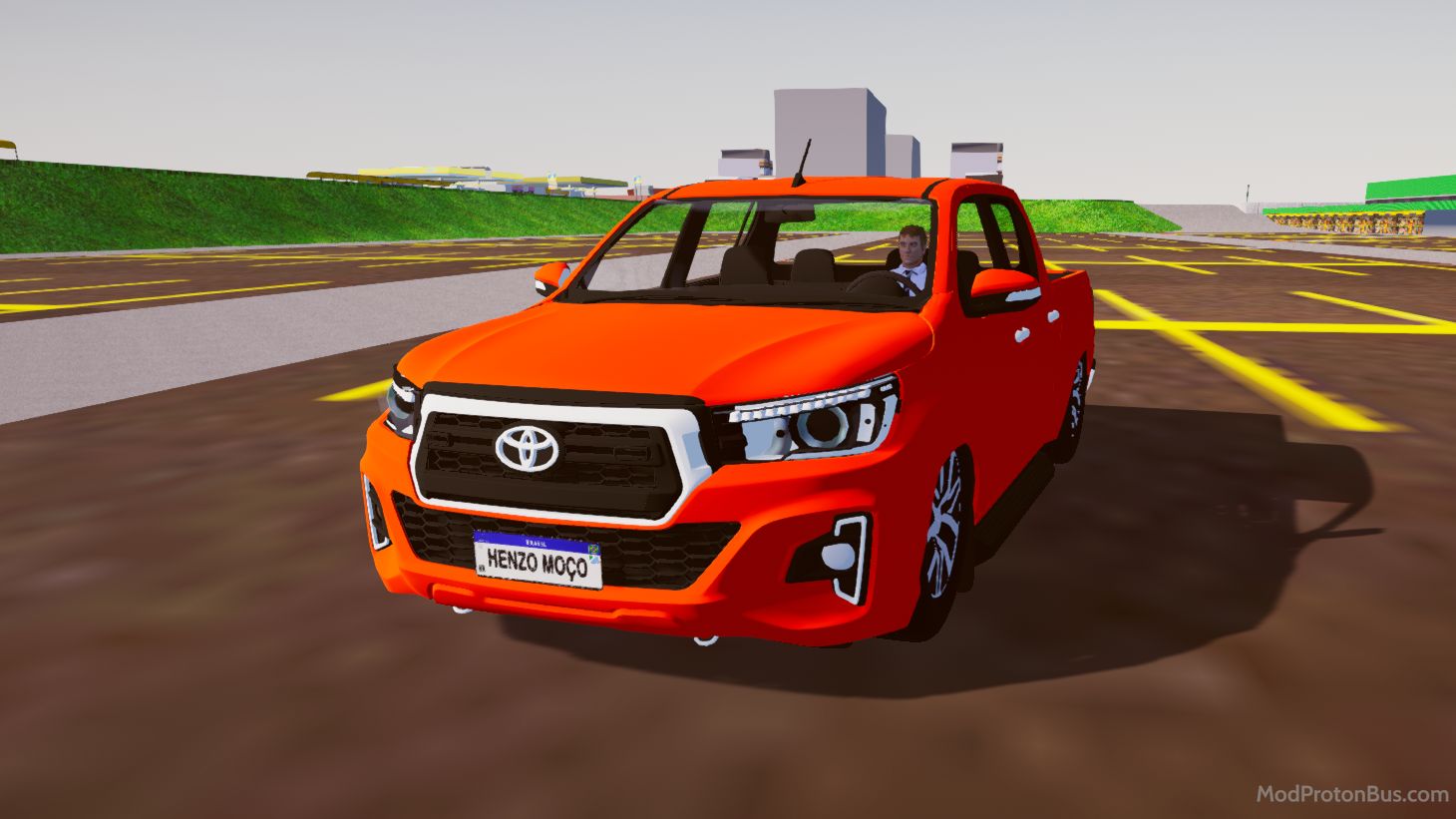 Download Mod Toyota Hilux for Proton Bus Simulator (PBSU & PBSR)