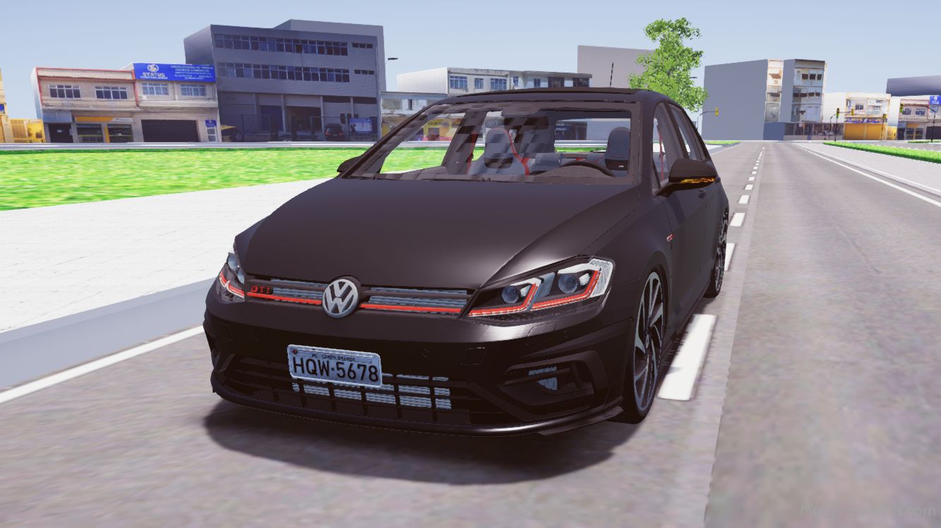 Download Mod VW Golf GTI Car for Proton Bus Simulator (PBSU & PBSR)