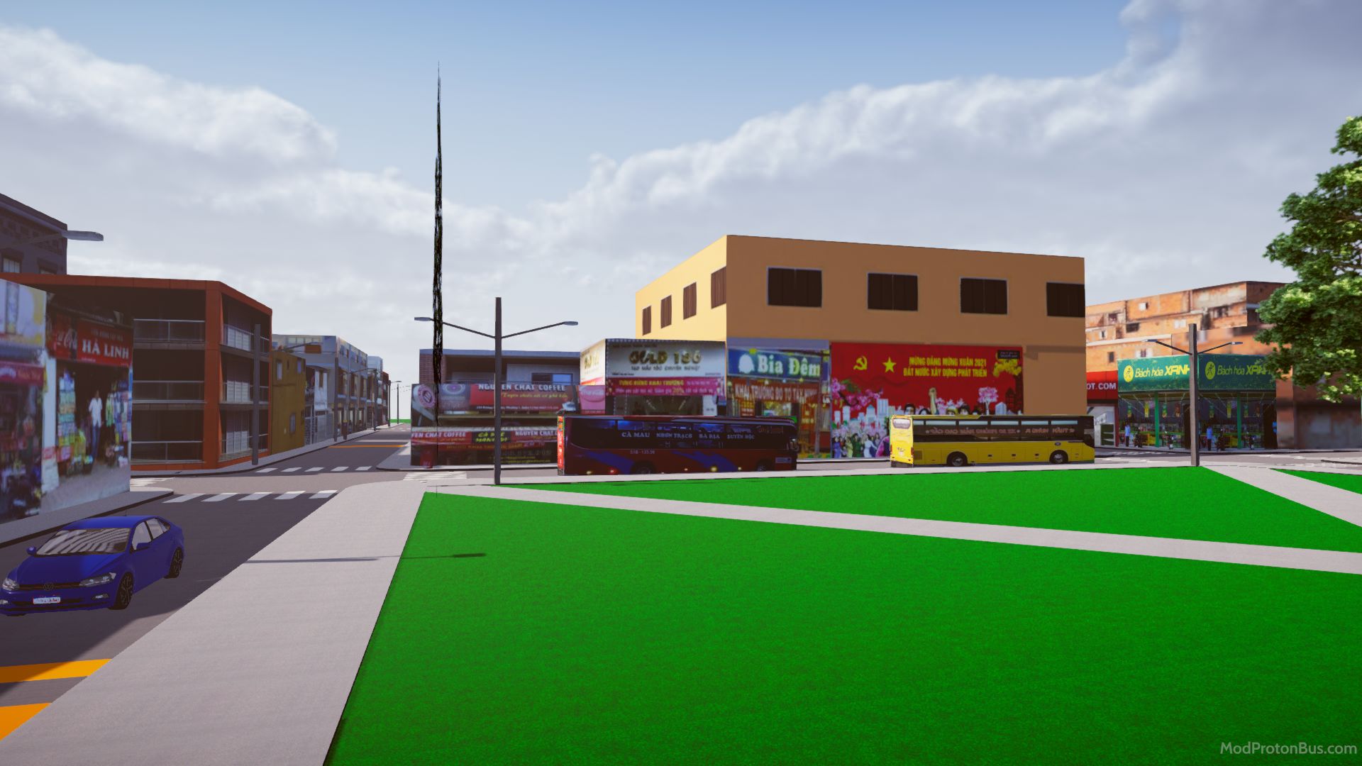 Download Mod Việt Nam #7 Map for Proton Bus Simulator (PBSU & PBSR)