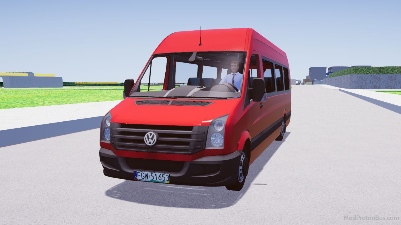 Download Mod Volkswagen Crafter for Proton Bus Simulator (PBSU & PBSR)