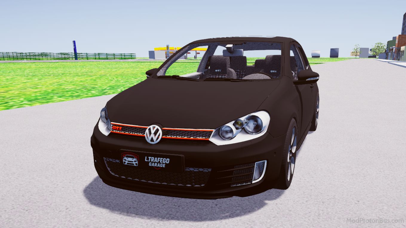 Download Mod Volkswagen Golf GTI 2010 for Proton Bus Simulator (PBSU & PBSR)