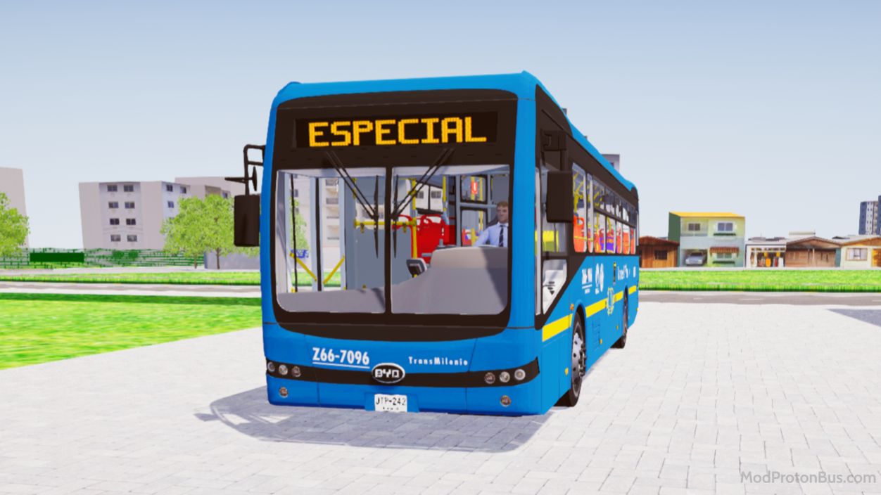 Download Mod BYD B13S01 for Proton Bus Simulator (PBSU & PBSR)